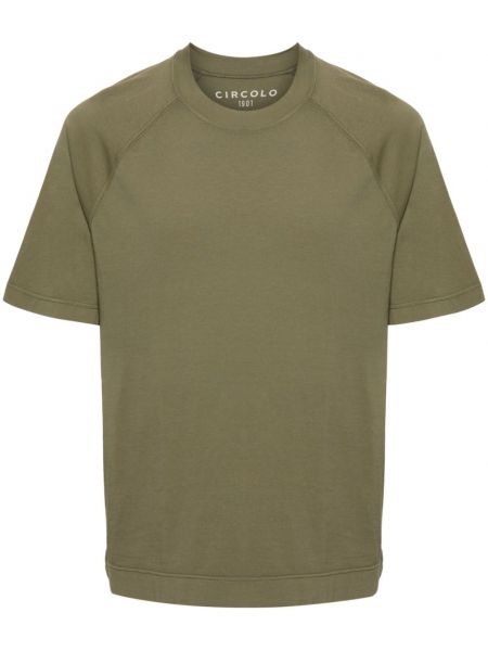 T-shirt en coton Circolo 1901 vert