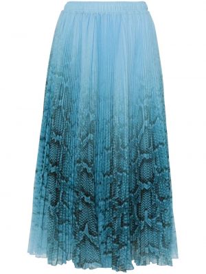 Plisované midi sukně s potiskem Ermanno Scervino