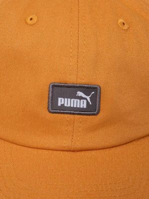 Хлопковая кепка Puma оранжевая