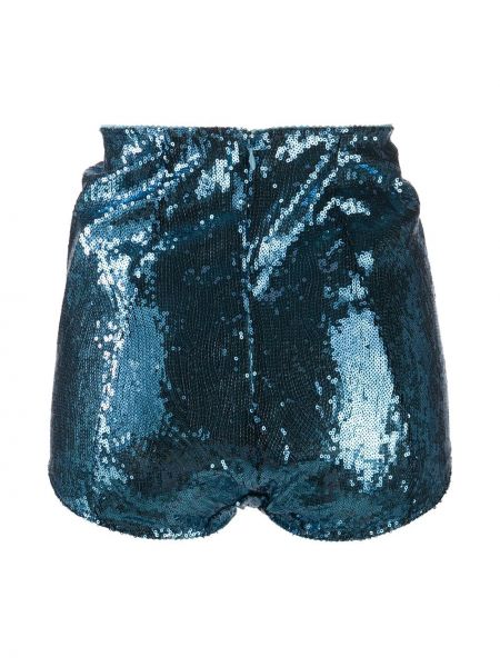 Kalhotky s flitry Dolce & Gabbana modré