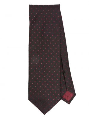 Cravată de mătase cu imprimeu geometric Tom Ford