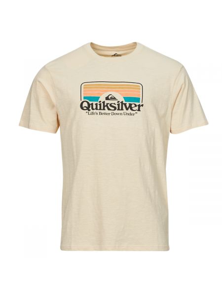 Koszulka bawełniana z nadrukiem z krótkim rękawem Quiksilver