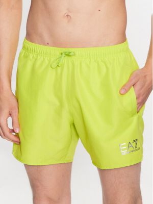 Pantaloni scurți Ea7 Emporio Armani verde