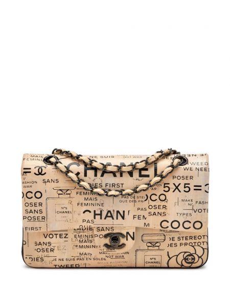 Чанта за ръка Chanel Pre-owned бежово