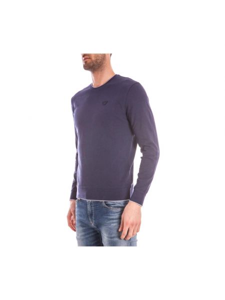 Sweter Armani Jeans fioletowy