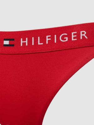 Czerwony bikini Tommy Hilfiger