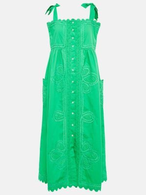 Šaty ke kolenům Juliet Dunn, zelená