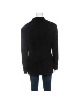 Chaqueta de lana Valentino Vintage negro