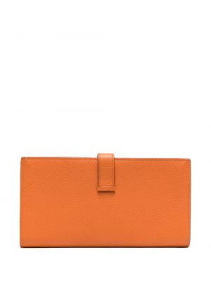 Peněženka Hermès oranžová