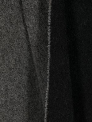 Plstěný šál Moschino černý