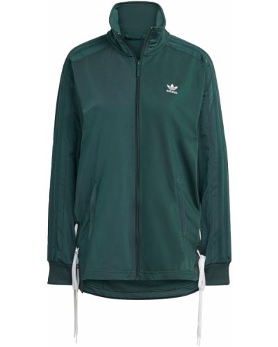 Voľná priliehavá bunda Adidas Originals zelená