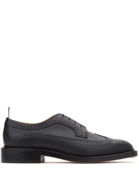 Nahka brogues Thom Browne musta