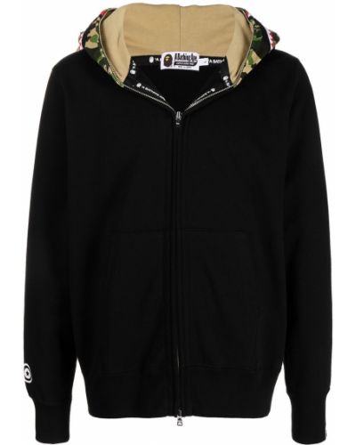 Kamuflere zip hettegenser A Bathing Ape® svart