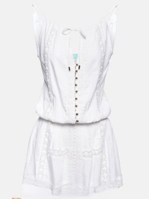 Платье мини Melissa Odabash белое
