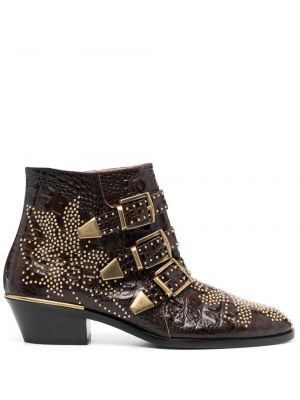 Ankle boots mit spikes Chloé