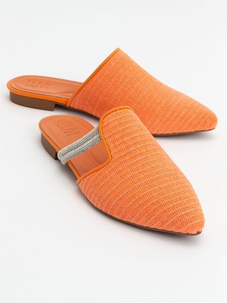 Papuci de casă Luvishoes portocaliu