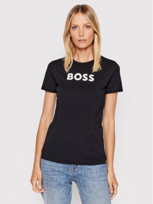 Marškinėliai Boss juoda
