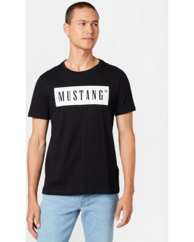 Priliehavé tričko Mustang čierna