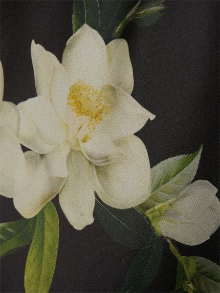 Fusta lunga de mătase cu model floral Zimmermann