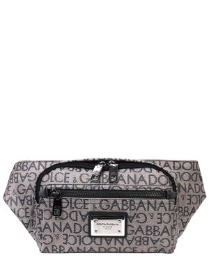Поясная сумка Dolce & Gabbana бежевая