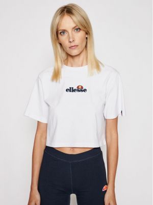 Relaxed топ Ellesse бяло