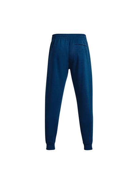 Fleecové běžecké kalhoty Under Armour modré