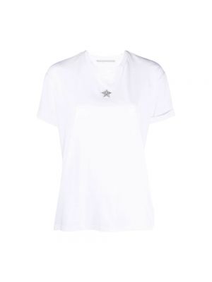 Koszulka w gwiazdy Stella Mccartney biała