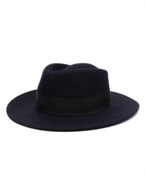 Chapeau en laine Borsalino bleu