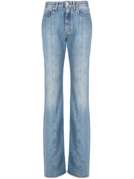 Jeans a vita alta Alessandra Rich blu