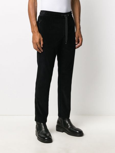 Spodnie sztruksowe Dolce And Gabbana czarne