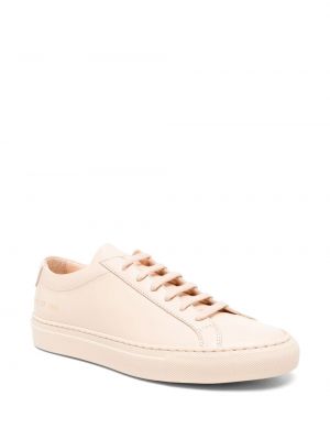 Nahast tennised Common Projects oranž