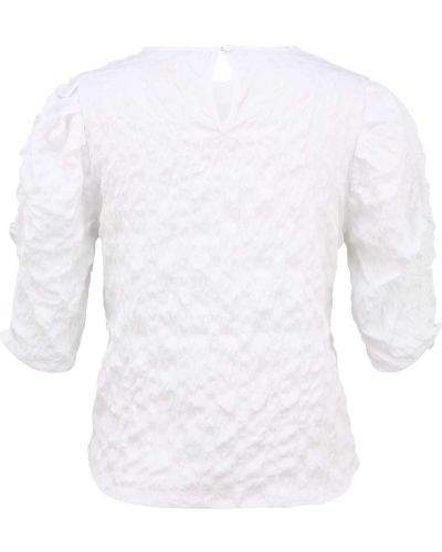 Блуза Object Petite бяло