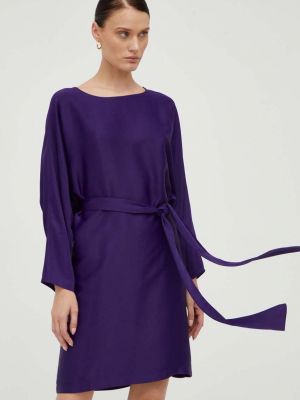 Фіолетова сукня міні оверсайз Drykorn