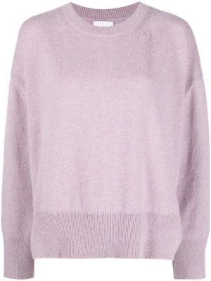 Кашмирен пуловер Barrie виолетово