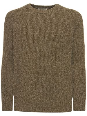 Lniany sweter bawełniany Piacenza Cashmere