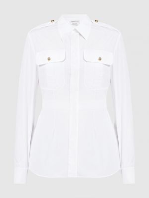 Біла блуза Alexander Mcqueen