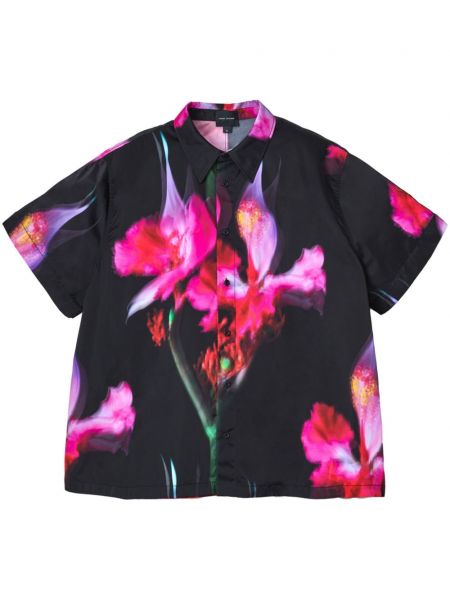 Cămașă cu model floral cu imagine Marc Jacobs