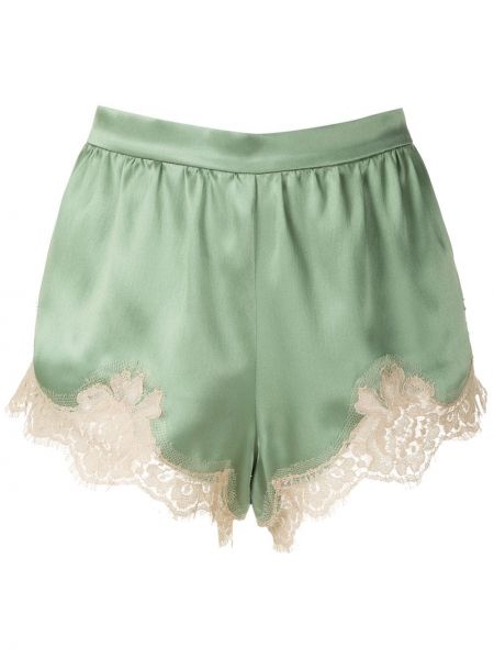 Pantaloncini a fiori Dolce & Gabbana verde