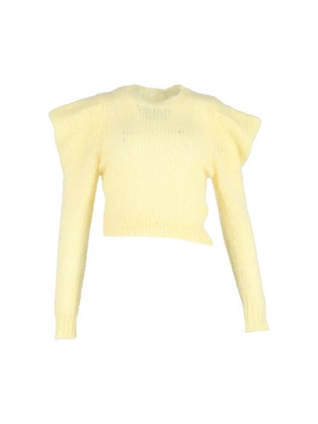 Woll sweatshirt Isabel Marant Pre-owned gelb
