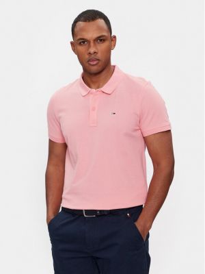 Polo Tommy Jeans rosa