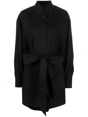 Пухена рокля тип риза Alexandre Vauthier черно