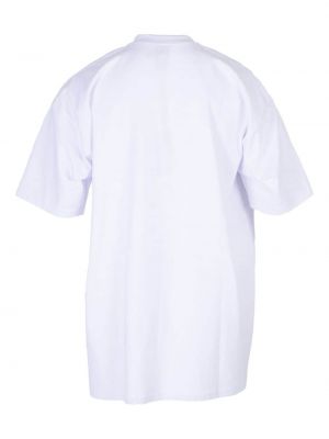 Bavlněné tričko s potiskem Bernhard Willhelm bílé