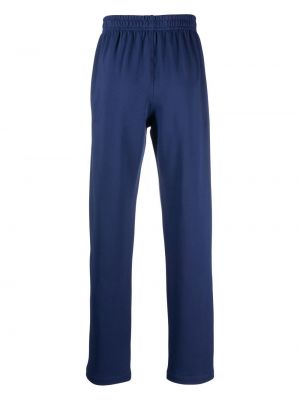 Pantalon droit en coton Styland bleu