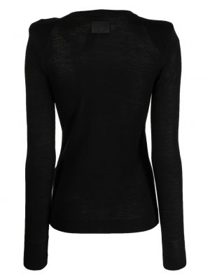 Vlněný svetr Nº21 černý