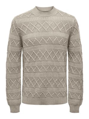 Pullover Only & Sons grå