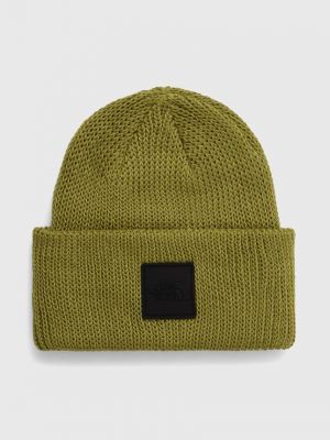 Dzianinowa czapka The North Face zielona