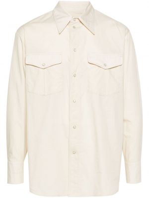 Chemise en coton Lemaire blanc
