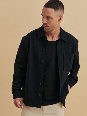 Prijelazna jakna Dan Fox Apparel crna