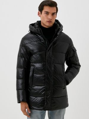 Черная утепленная куртка Winterra