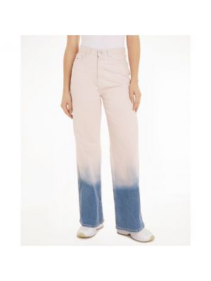 Pantalones rectos Tommy Jeans azul